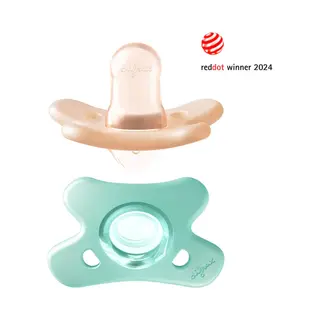 Fopspeen Difrax Pinky 0-2 Mnd Aqua Moonstone 2 St.