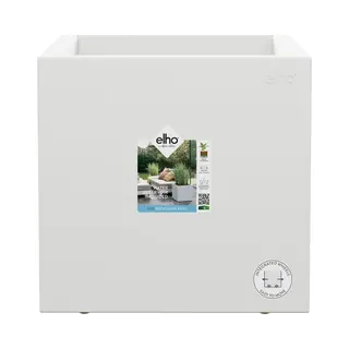 elho 8711904499242 Blumenkübel Drinnen/Draußen Kunststoff Weiß