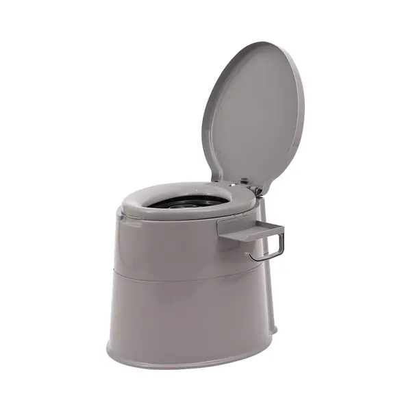 Bo-Camp 5502815 Camping-Toilette Grau Kunststoff thumbnail