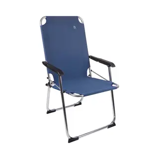 Bo-Camp Alu Campingstuhl Copa Rio Comfort Klapp Stuhl Sessel Garten Stuhl Angel Blau
