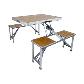 Bo-Camp - Picknicktafel - Bamboe - Inklapbaar