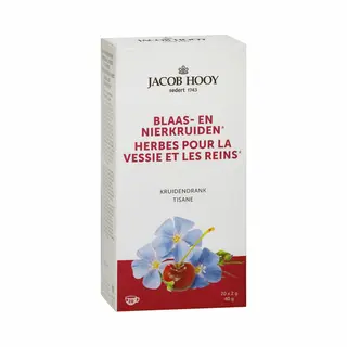 Jacob Hooy Thee Blaas En Nierkruiden - 20 Stuks