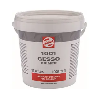Royal Talens Gesso Primer - Universele Witte Primer Voor Acryl- En Olieverf - 1000 Ml