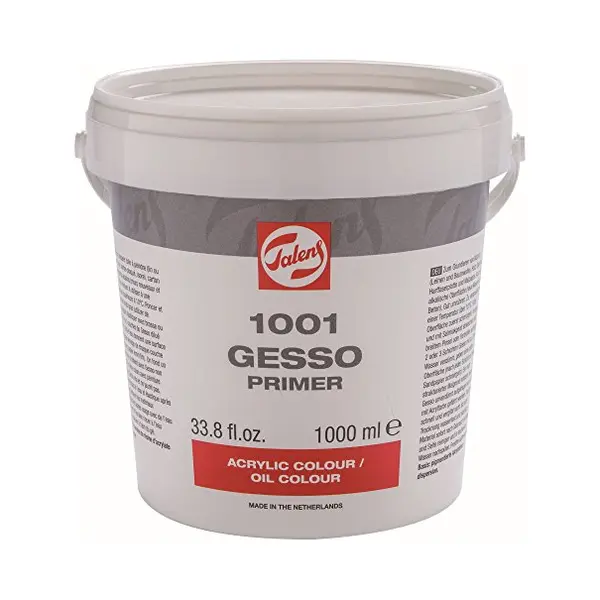 Gesso, Universal-acrylgrundierung, Talens, 1 Liter thumbnail