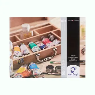 Van Gogh 02840510 Ölfarbe 40 ml Tube Schwarz, Blau, Grün, Rot, Rosa, Umbra, Weiß, Gelb