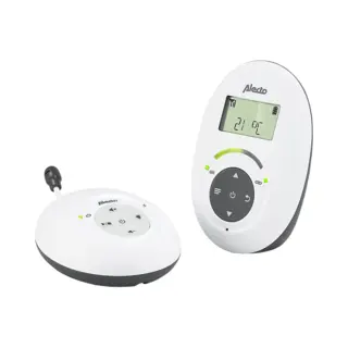Alecto Dbx-125 Babyfon Digitales Babyfon 2 Kanäle Grau