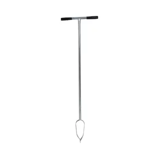 Talen Tools – Grondboor – Verzinkt Staal – 10 Cm – Rubberen Handvatten
