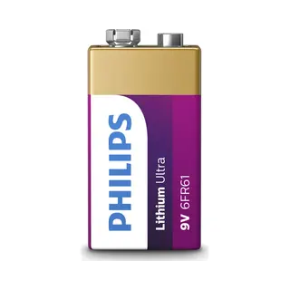 Philips Lithium Ultra Akku 6FR61LB1A/10