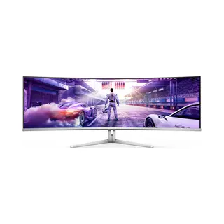 Philips Evnia 8000 49M2C8900L/00 Computerbildschirm 124,2 cm (48.9") 5120 x 1440 Pixel Dual Qhd Qd-Oled Weiß