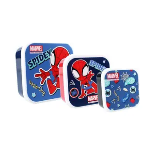 Marvel Spiderman Kinder Brotdose – Vielseitige 3-in-1 Lunchbox Für Snacks & Mahlzeiten