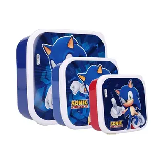 Sonic Fresh Bites Snackbox (3in1) - Blauw