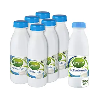 Campina Langlekker Halfvolle Melk 6 X 500 Ml