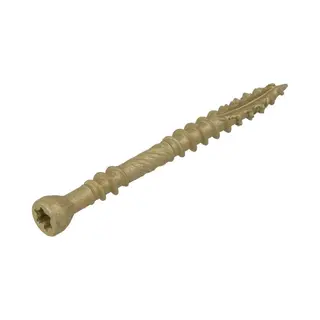 Dynaplus Xtreme Terrassenschrauben - 5, 0 X 40mm Ar-bronze - Kleiner Kopf Tx-25 - Bohrspitze Mit Schneidspitze Fassadenschrauben - Starke