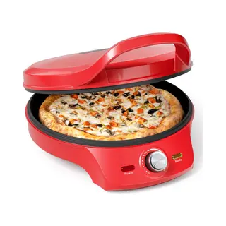Princess 115007 Pizzamacher/Ofen 1 Pizza/Pizzen 2000 W Rot