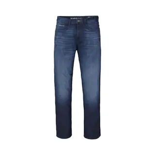 Garcia Rocko Heren Straight Fit Jeans Blauw