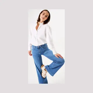 Garcia Jeans Blauw Denim