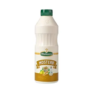Oliehoorn Mosterd - Zacht En Pittig Voor Sauzen - 900 Ml