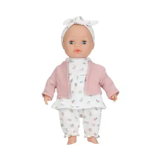 Little Dutch Babypuppe Philou - Inklusive Puppenkleidung - Blaue Schlafaugen - Weichkörper - 26 Cm - Ab 18 Monaten