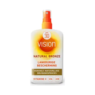 Vision Zonnebrand Natural Bronze Spf 30 185 Ml