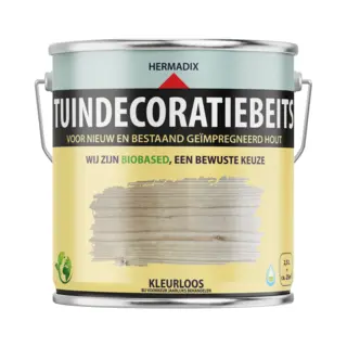 Hermadix Tuindecoratiebeits 768 Kleurloos - 2.5 L