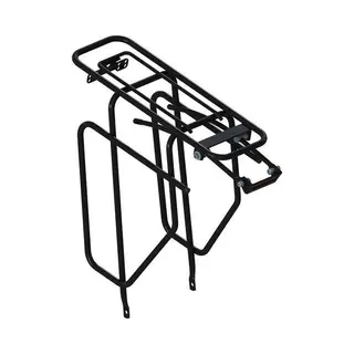 Steco Tubic Slim Design Achterdrager Tasafhouders 28 Inch Zwart