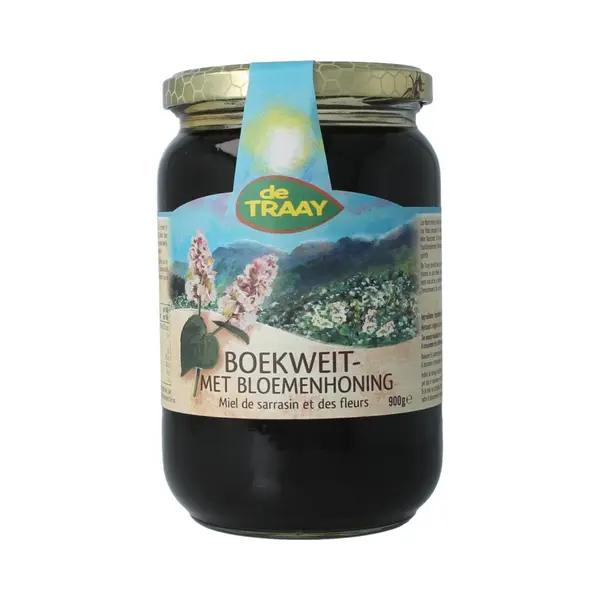 Traay Boekweit Creme Honing 900 Gram thumbnail