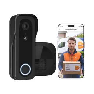 Trust Doorcam-3000 Zwart