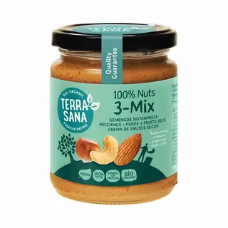 Terrasana 3 Mix Notenpasta Zonder Pinda Bio
