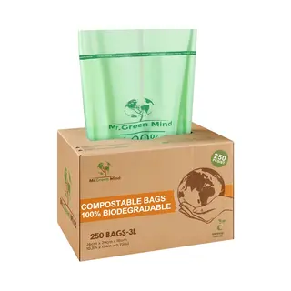 Mr. Green Mind Biozak 2–3 Liter 250 Zakken