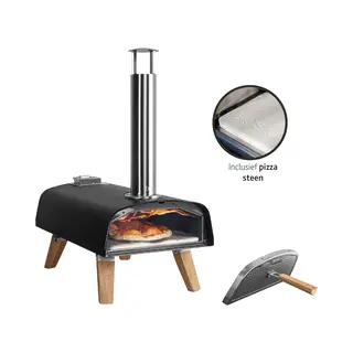Boska Pizza Oven Pro Pellet - Pizzaovens - Pizza Oven Buiten - Voor Pizza En Brood - Inclusief Pizzasteen