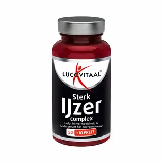 Gratis, Lucovitaal Sterk IJzer Complex 60 Tabletten