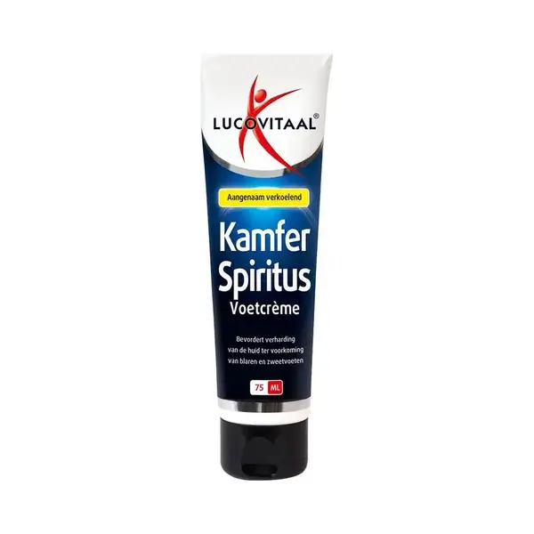 Gratis, Lucovitaal Voetcrème Kamfer Spiritus 75 Ml thumbnail