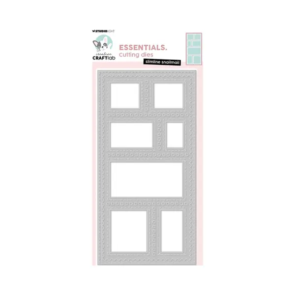 Studio Light Cutting Die Slimline Snailmail - Essentials Nr. 984 thumbnail