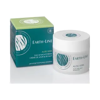 Earth-Line, Gezichtscrème, Aloë Vera Dag- En Nachtcrème 50ml (50 ml, Dagcrème)