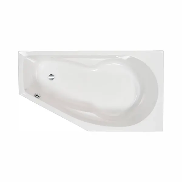 Ben Badkamers & Sanitair Ben Romero 2.0 Badewanne Rechts - 160x90 Cm - Weiß - Eingebaute Badewanne - Acryl - Einbau Badewannen thumbnail