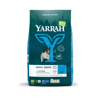 Yarrah Small Breed Dog Food 2 kg Universeel Kip, Vis