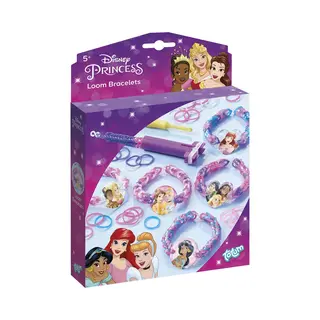 Disney Princess Totum Loomset Prinsessen Armbandjes Maken - Sint Schoencadeau - Incl. 300 Loom Elastiekje En Tool - Knutselen Sieraden