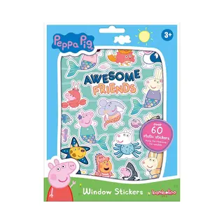 Bambolino Toys Peppa Pig raamstickers - creatief speelgoed