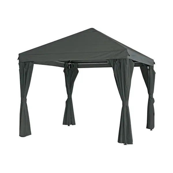 Outdoor Living Paviljoen Yasumi 3 X 3 Meter - Grijs thumbnail