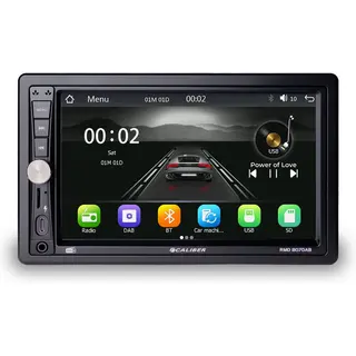Caliber 2 Din Autoradio - Dab+ - Autoradio Met Bluetooth - Multimedia - 7" Touchscreen - 4 X 75W - Wireless Android Autolink - Handsfree Bellen