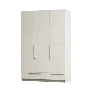 Kleiderschrank Pure 142 X 215 Cm Kiefernholz/Farbton Staub