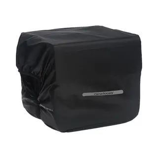 New Looxs ® Regenhoes Fietstassen Dubbel - Zwart - Elastische Band – Reflectie