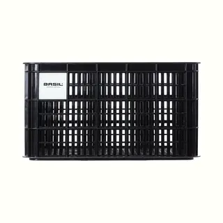 Basil B.V. Crate Unisex Adult Bicycle Box, Black, 49.8 X 39 X 26.5 Cm