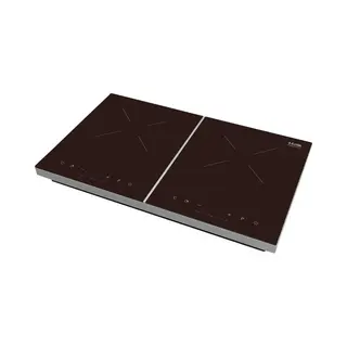 Etna KIV12ZIL Kochfeld Schwarz Arbeitsplatte 56 cm Zonen-Induktionskochfeld 2 Zone(n)