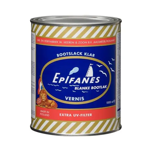 Epifanes Blanke Lak - Bootlak - Vernis - Extra Uv-Filter - 1 Liter thumbnail