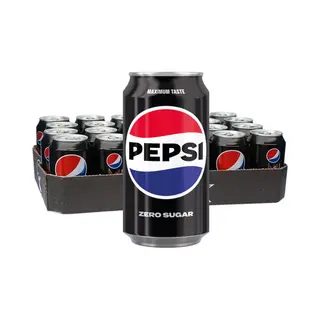 Pepsi Cola - Zero - Blik - 24 X 33 Cl - Nl