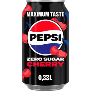 Pepsi Cola - Zero – Kersen – Doos – 24 X 33 Cl – Fr