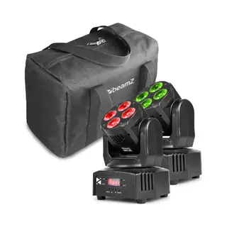 BeamZ MHL36 Geeignet für den Innenbereich Disco-Stroboskop Schwarz