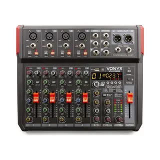 Vonyx Vm-KG08 8 kanalen 20 - 20000 Hz Zwart