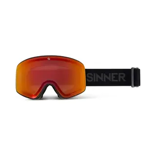Sinner Snowghost - Skibril - Sintrast®/Trans+®-lens - Matzwart